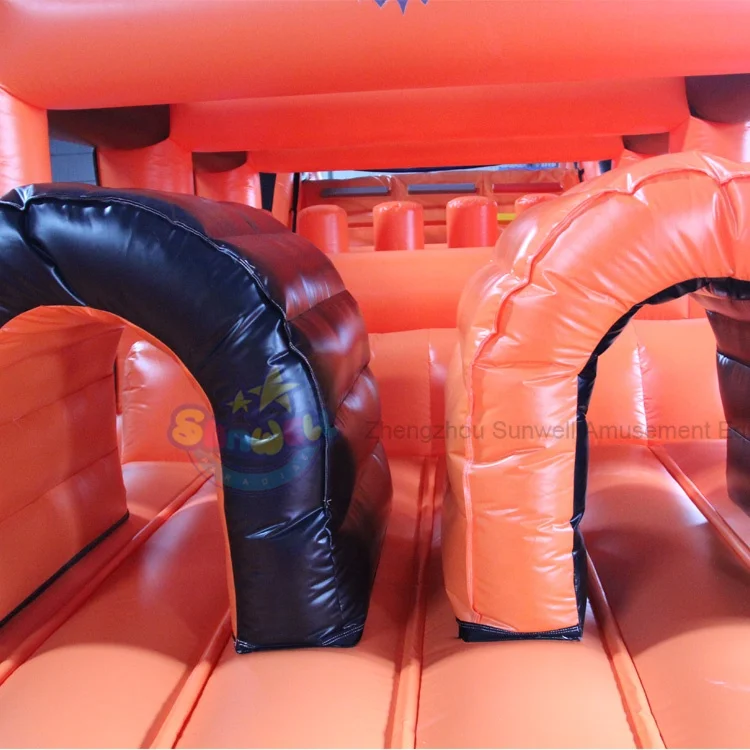 Moonwalk Inflatable Halloween Haunted House,Pumpkin Bouncers for Halloween,Inflatable Bouncy Games for Kids