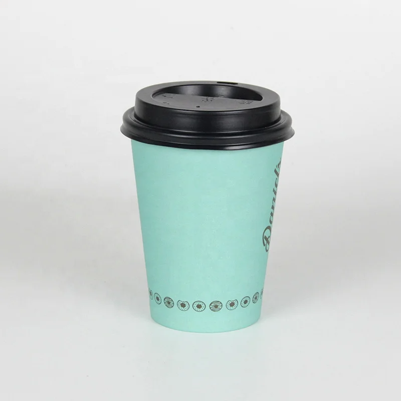 16oz Paper Tea Cups With Custom Printed Paper Cups Use High Speed Paper Cup Machine