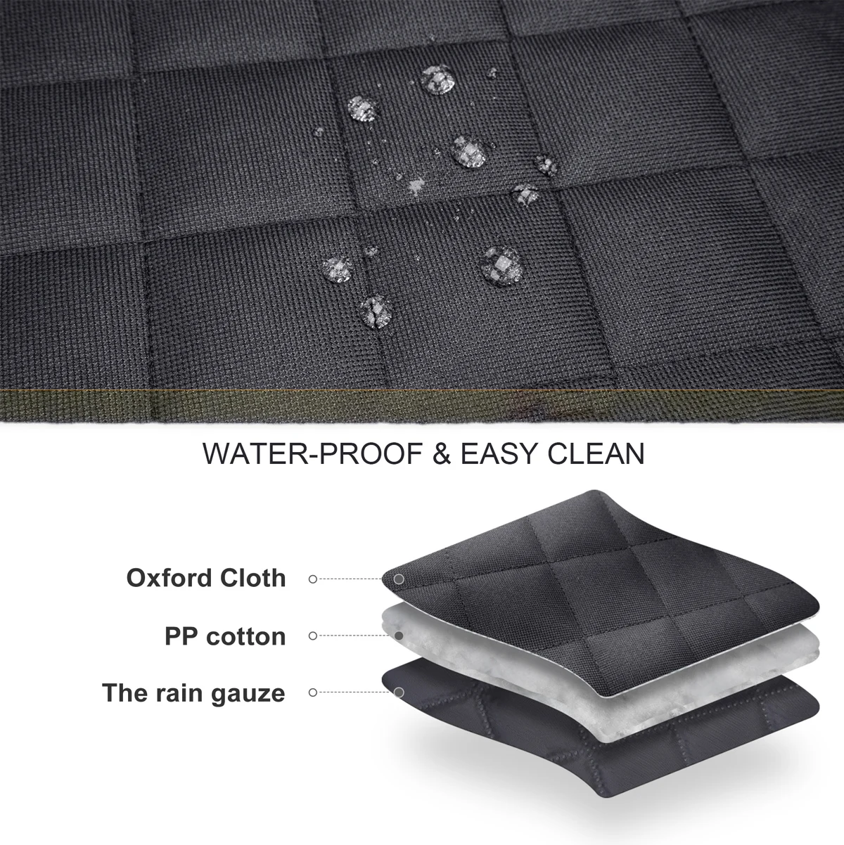 Hot Sale  Waterproof Bucket Dog Seat Protector Front Seat Car Seat Cover for Dogs Pets