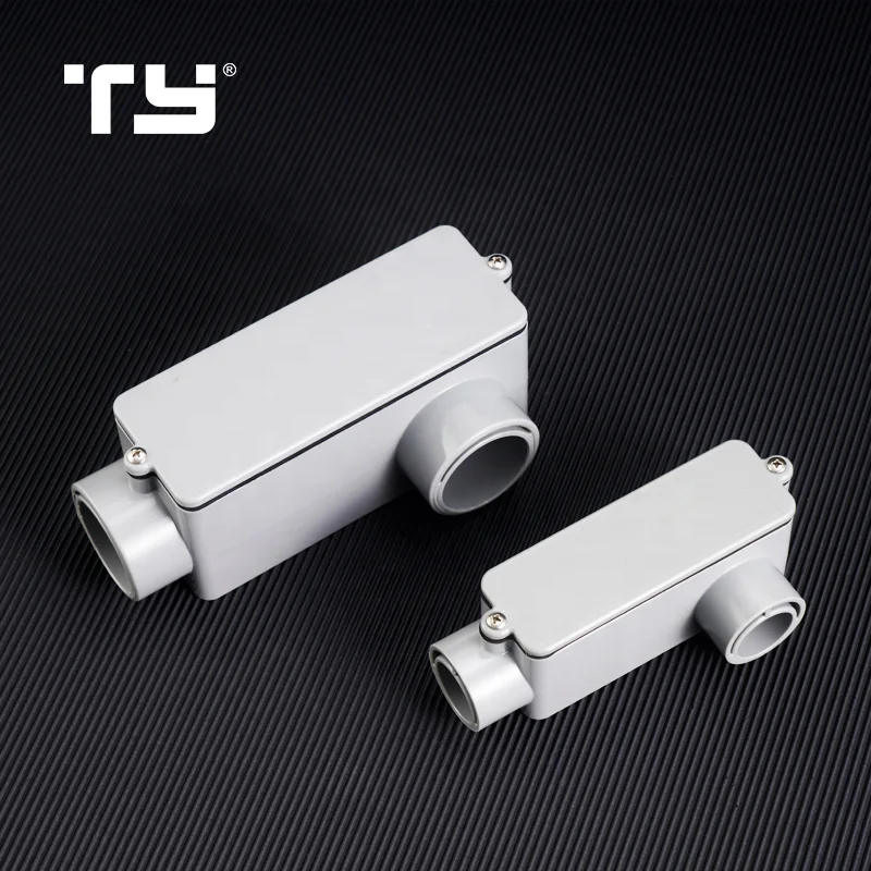 ASTM Certificated ETL Listed UL651 Insulating Electrical Conduit System PVC LB Conduit Body 1/2 to 3 Inch
