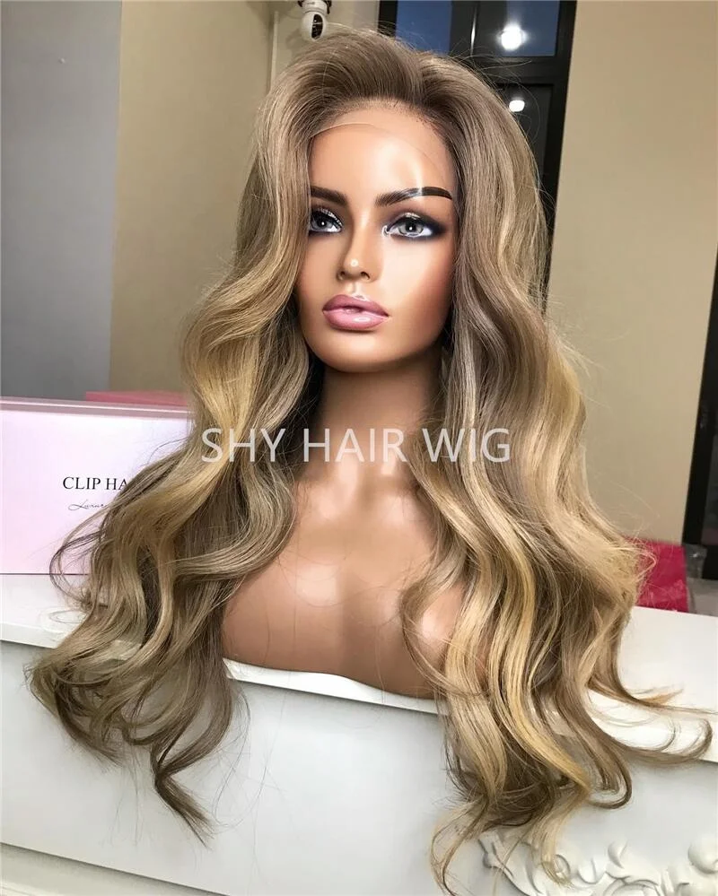 Perruque 613 Transparent Lace Blonde Wigs Human Hair Raw Virgin HD Full Lace Wigs Custom Made 25-35 Days