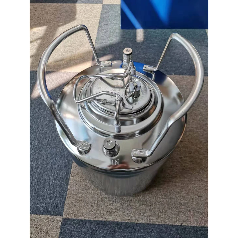 5 галлонов 2 из нержавеющей стали Cornelius Keg черная ручка Corney для упаковки пива и кофе