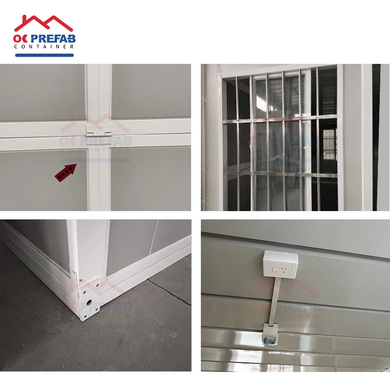 Wholesale New Designs Widely Used Luxury Storage Assemble Price Houses Folding Prefabricated Foldable Container House