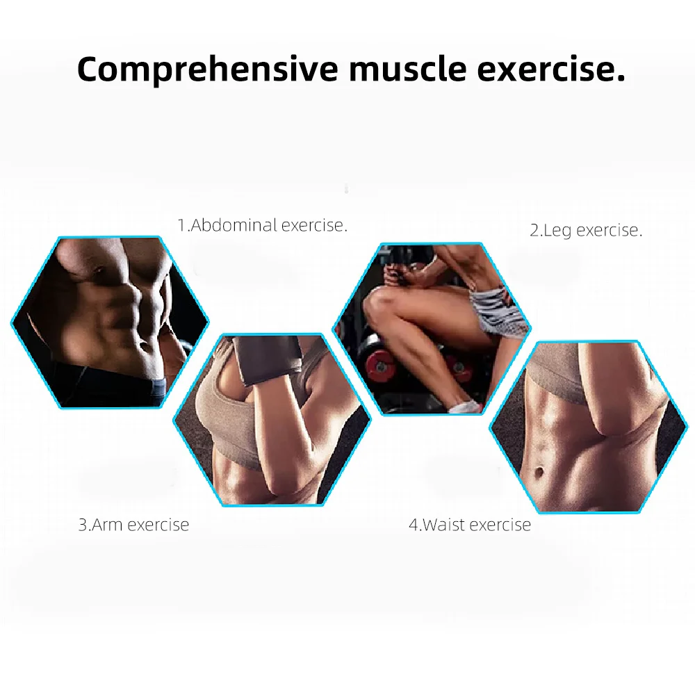 Abs Stimulator Abdominal Muscle EMS Belt Electro Stimulation Toning and Sculpting