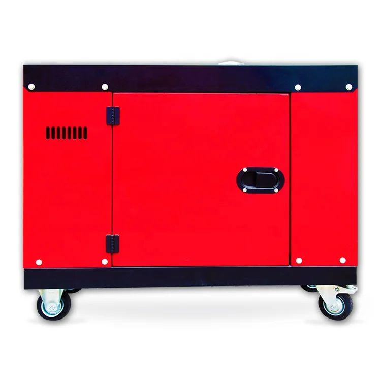 Small silent 10kw diesel generator electricity generators for home use 3 phase sound proof 10000w generators