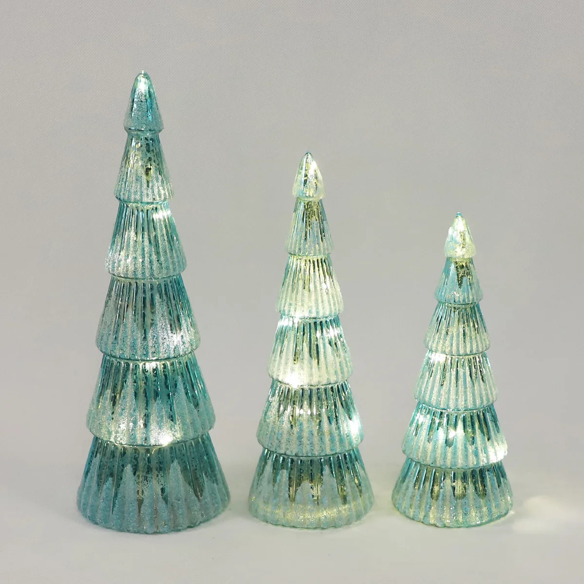 Home Decor Glass Christmas Tree for Decoration Christmas Tree Holiday Indoor Customized