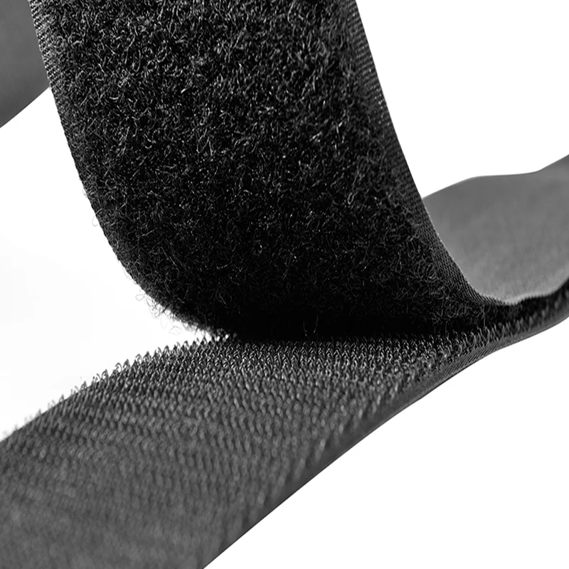 25mm Custom Nylon Hook and Loop Fastener No Glue Adhesive Sewing-On Magic Tape Velcroes Reusable Hook And Loop Tape Velcroes