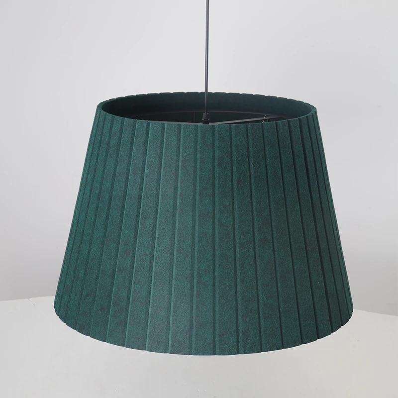 Victorian Lampshade Frames Kitchen Soundproof Lighting Led Ceiling Hanging Nordic Pendant Lights Modern Felt Chandelier For Home
