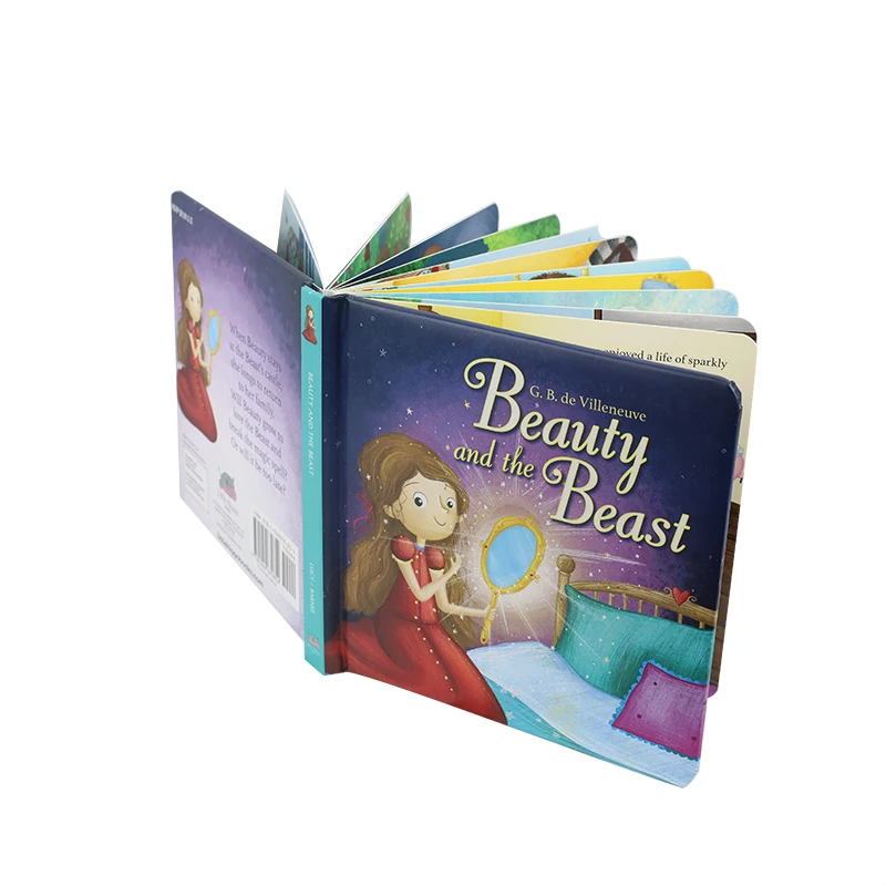 Picture Coloring HardCover Art Books Children cardboard Books Printing Service Kids story children board books printing for Kids