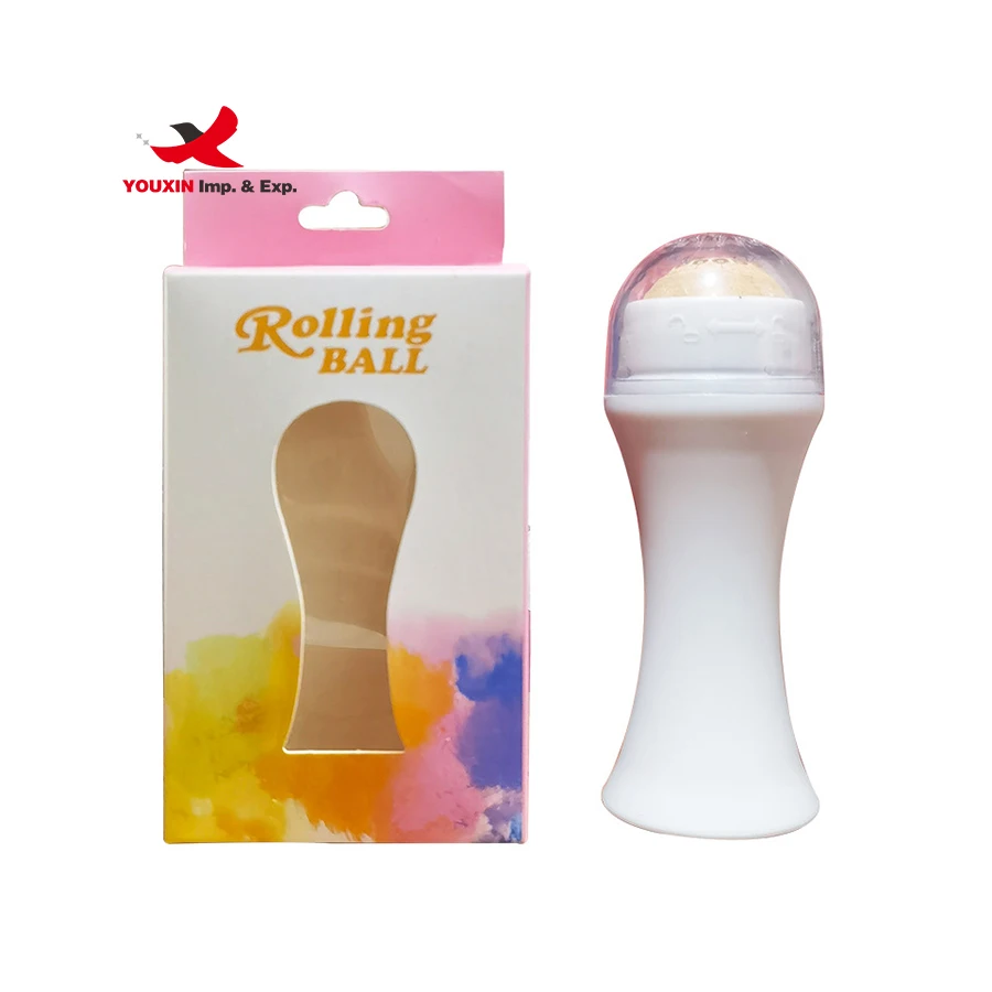 Hot Sale Face Oil Control Roller Reusable Massager Facial Skin Care Tools Natural Volcanic Stone Oil Absorbing Roller