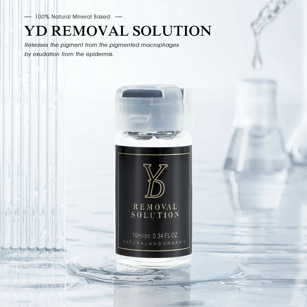 OEM Tattoo Ink Remove Permanent Makeup Microblading Pigment Removal Solution For Old Tattoo Eyebrow Lips