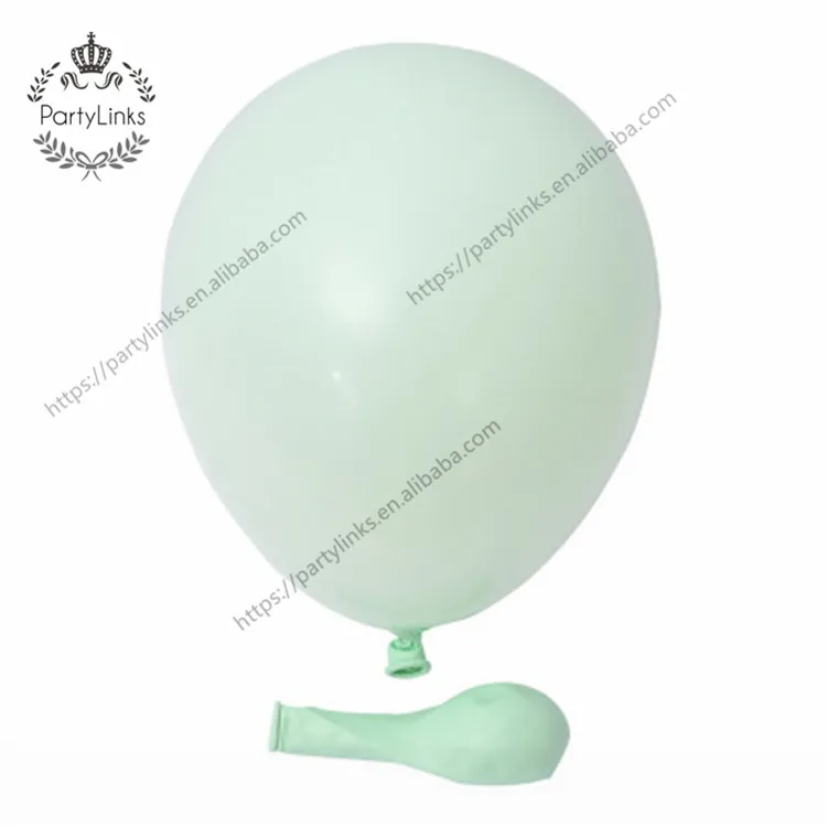 124pcs/set Macaron Blue Pastel Balloons Garland Arch Kit Confetti Birthday Wedding Baby Shower Anniversary Party Decoration