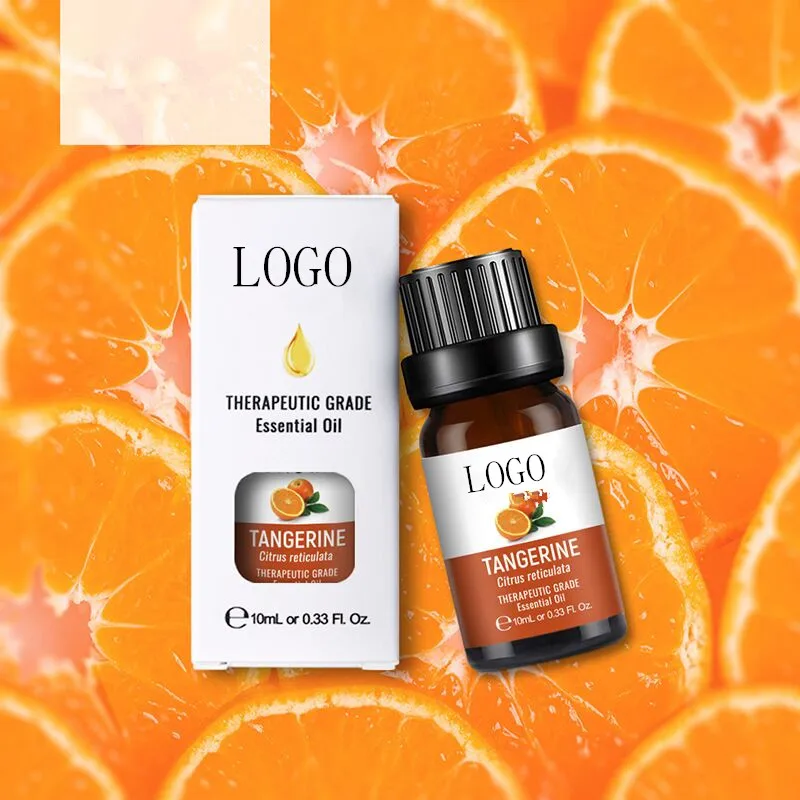 Superior Quality Tangerine Plant Aromatherapy Single Recipe Essential Oil Tangerine10ML Humidifier Aroma Diffuser Essential Oil