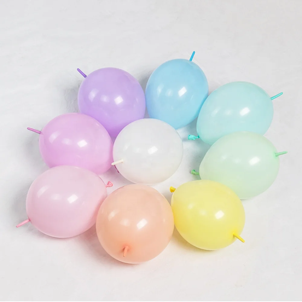 Happy Birthday Bulk Round globos Latex Ballon Quick Link Balloon