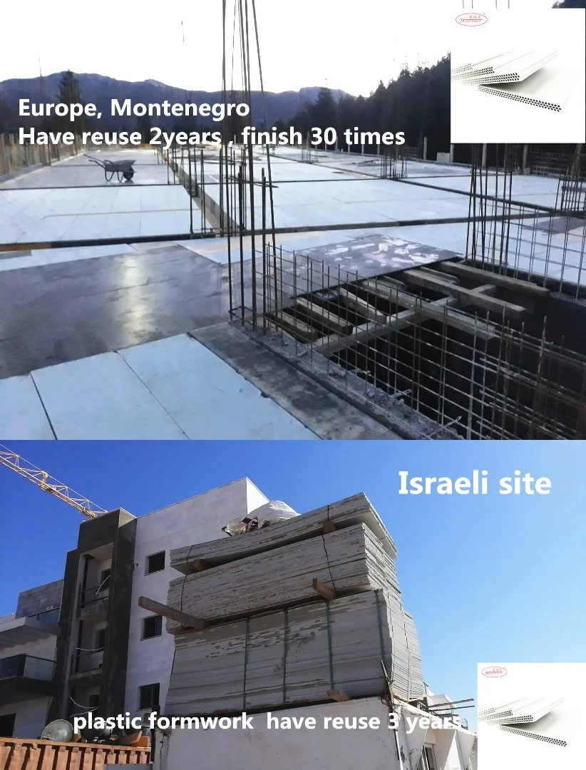 construction formwork  Save 50% total budget than plywood and metal formwork!