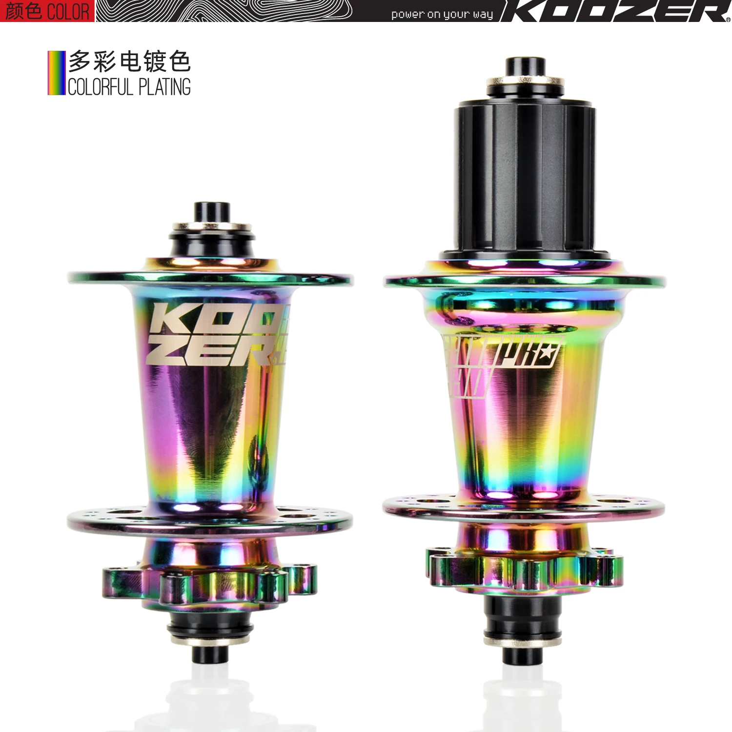 KOOZER XM490 Pro Mountain Bike Hub 72 Clicks 4 Bearing 6 Pawls 32H Mtb Bicycle Hub