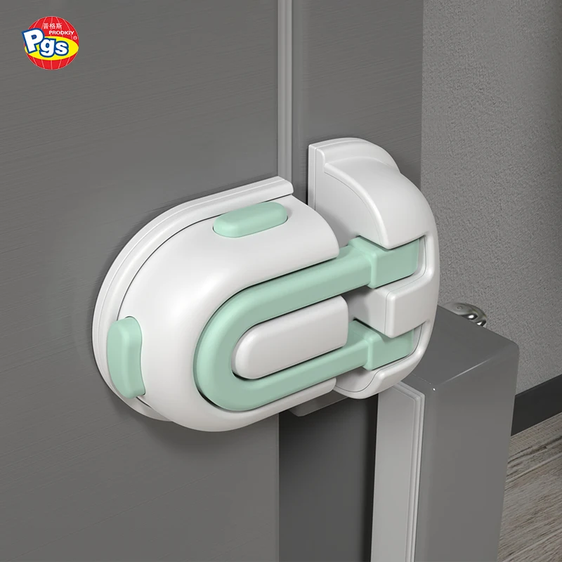 Prodigy RL001 Baby Safety Supplier Wholesale Safety Refrigerator Locks Adhesive Pads ABS Lock Baby Safety