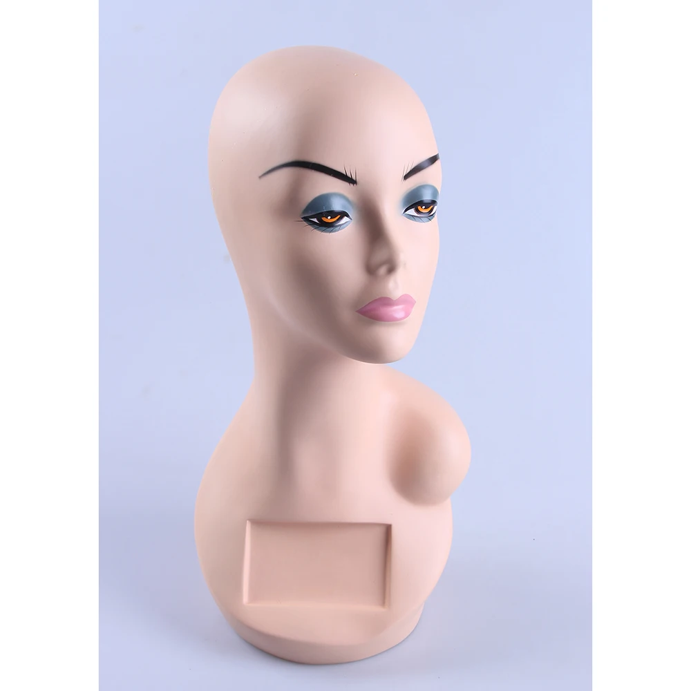 
H1011 female jewelry / hat / wig display mannequin head 