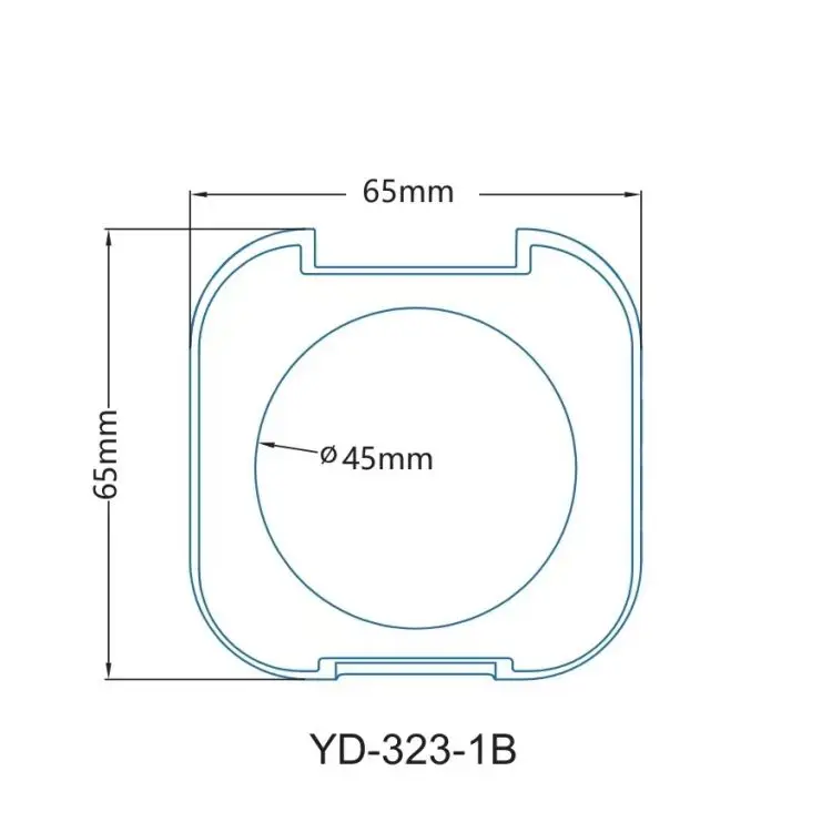 Diy Empty Eyeshadow Palette Blush Concealer Palette Packaging Make Your Own Brand Square Powder Box Eyeshadow Palette