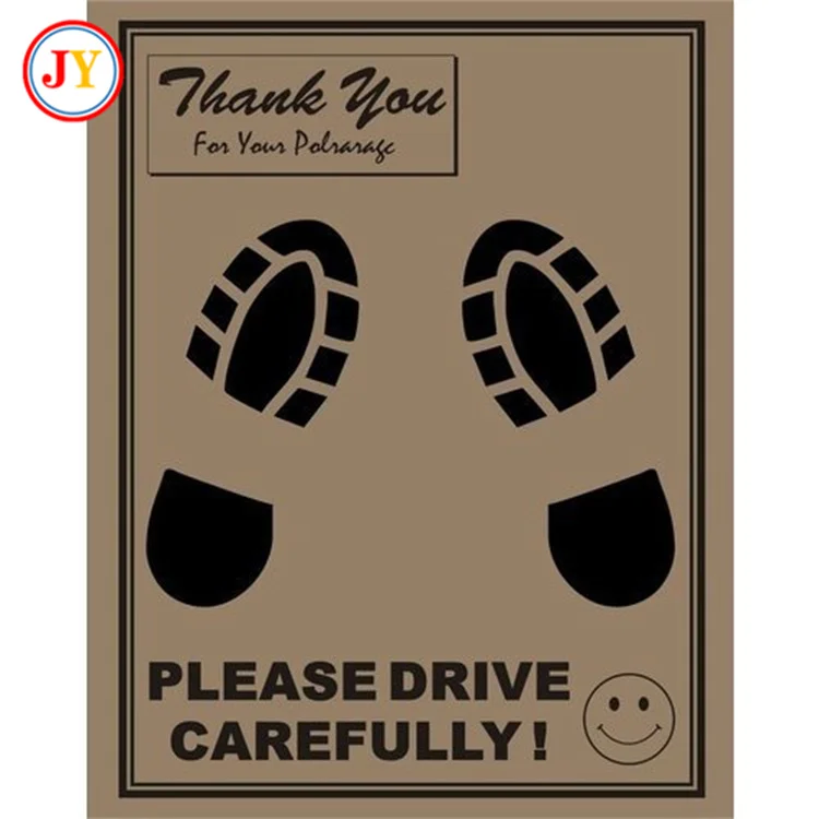 Best Price Superior Quality Car Decorative Disposable Paper Auto Car Floor Matting Mats