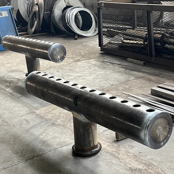 Manufacturing Circulating Fluidized Bed Parts Pipes Carbon Tube Alloy Steel Condenser Coil Boiler Manifold Header