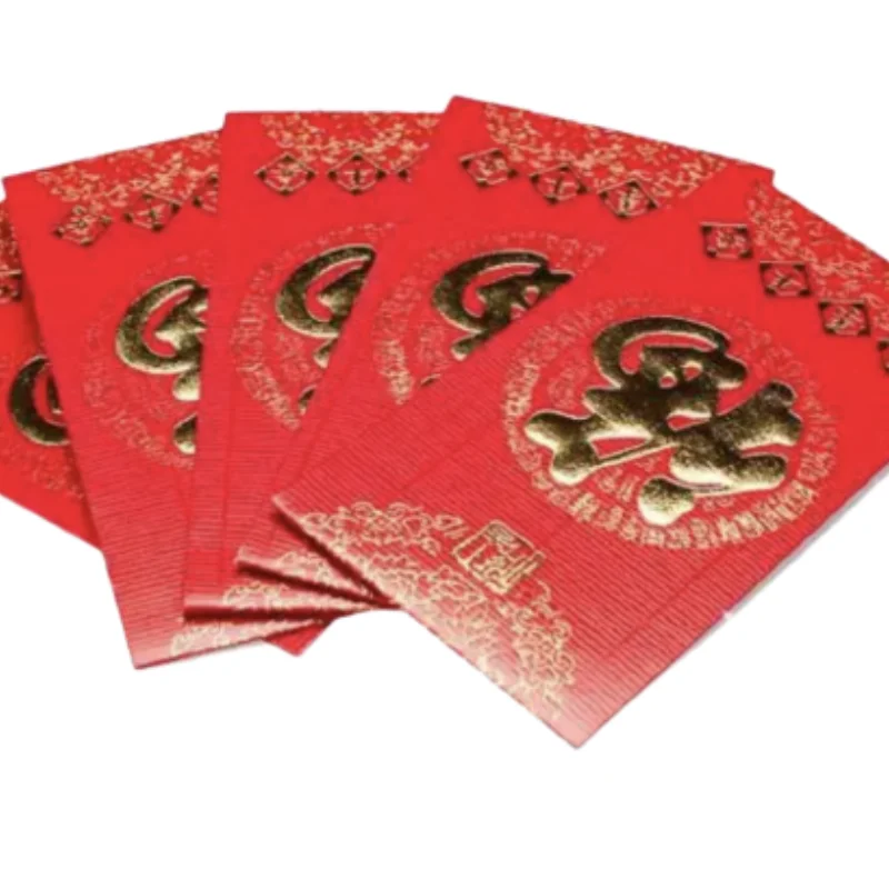 2024 Dragon Chinese New Year Lucky Money Hongbao Custom Design Red Packet Angpao