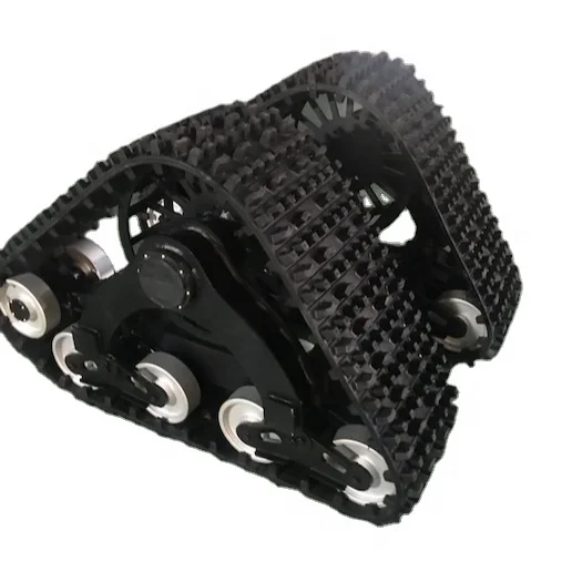Rubber track Conversion System Kits For Off-Road Car Loading Weight 3tons Rubber Track Platform Tracked Chassis Platform