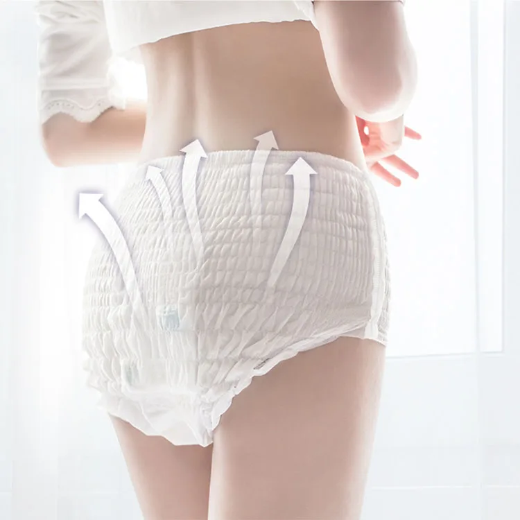  Premium soft disposable ladies sanitary napkins panty with menstrual