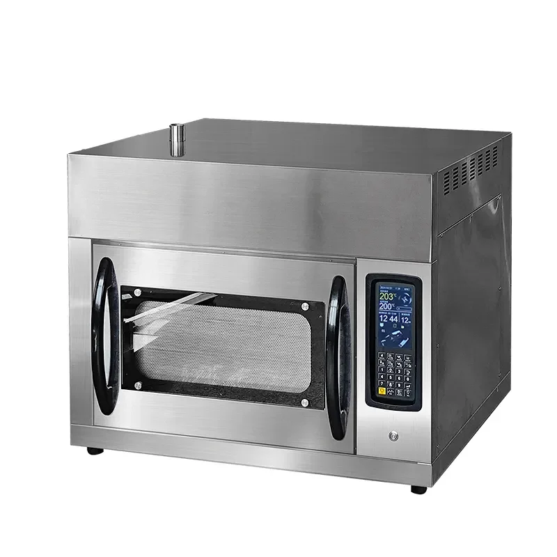 Hot sale Brand 380V big power rotesserie oven Microwave roast chicken oven for chicken