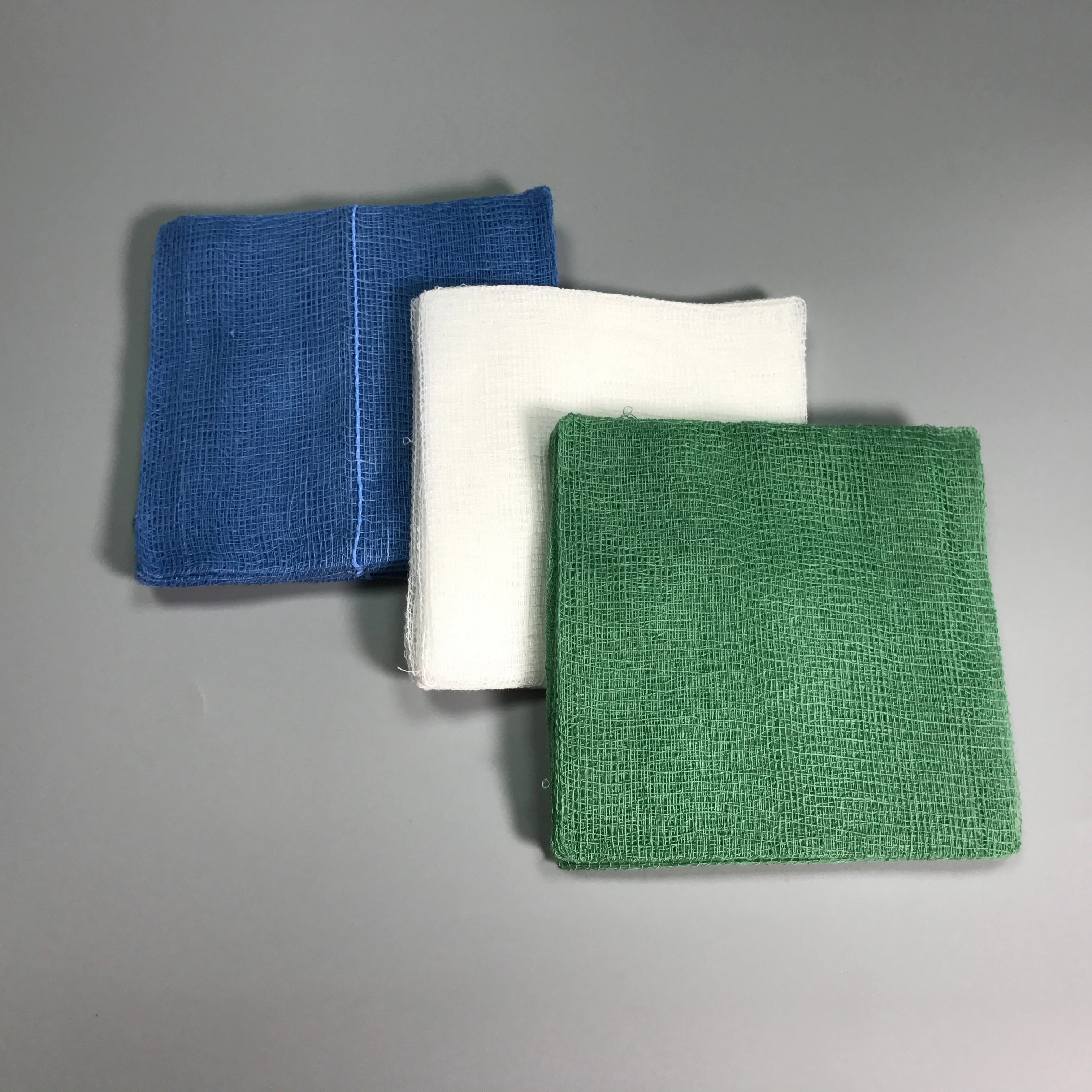 100% cotton gauze swabs non-sterile different sizes