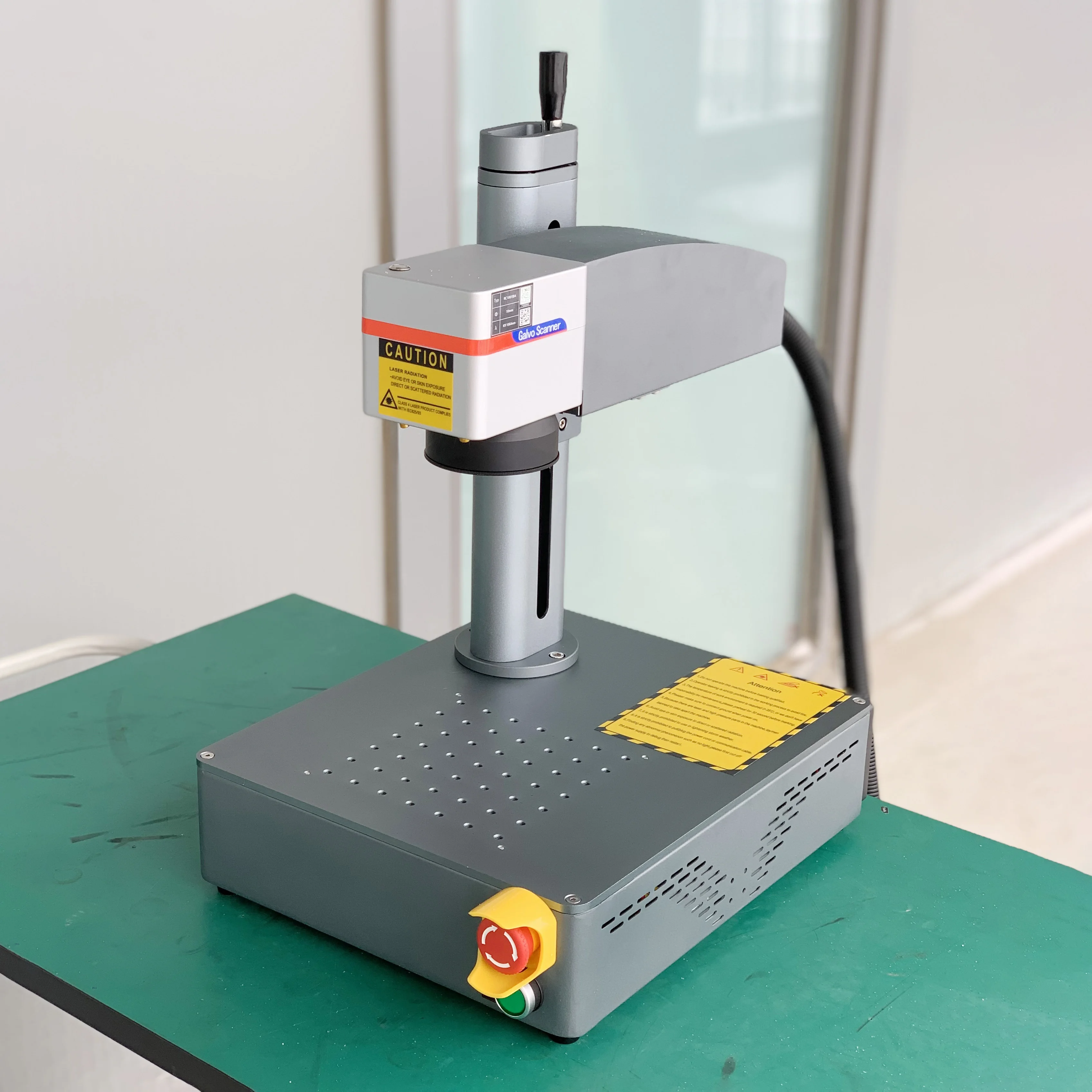 ZHONGCAN Small Metal Laser Engraver Marking Machine Pet Id Tag Photo 20W Max Laser Marker For Price