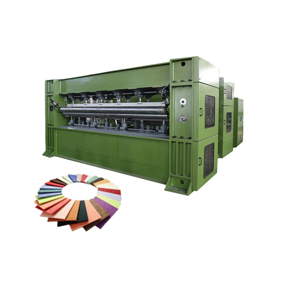 needle-punched carpet making Without glue cotton needle punching machine