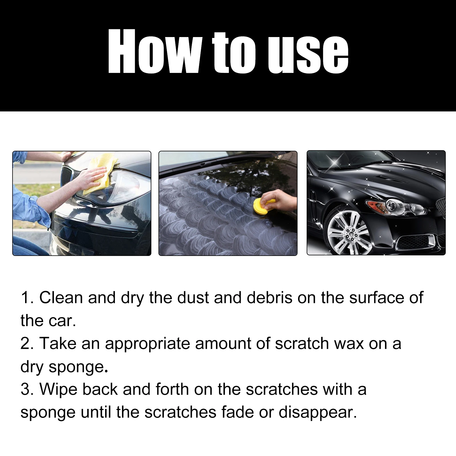 Rayhong Wholesale Car Scratch Removal Wax Car Paint Cleaning Protection Polishing For Car Maintenance Paint Surface Repair