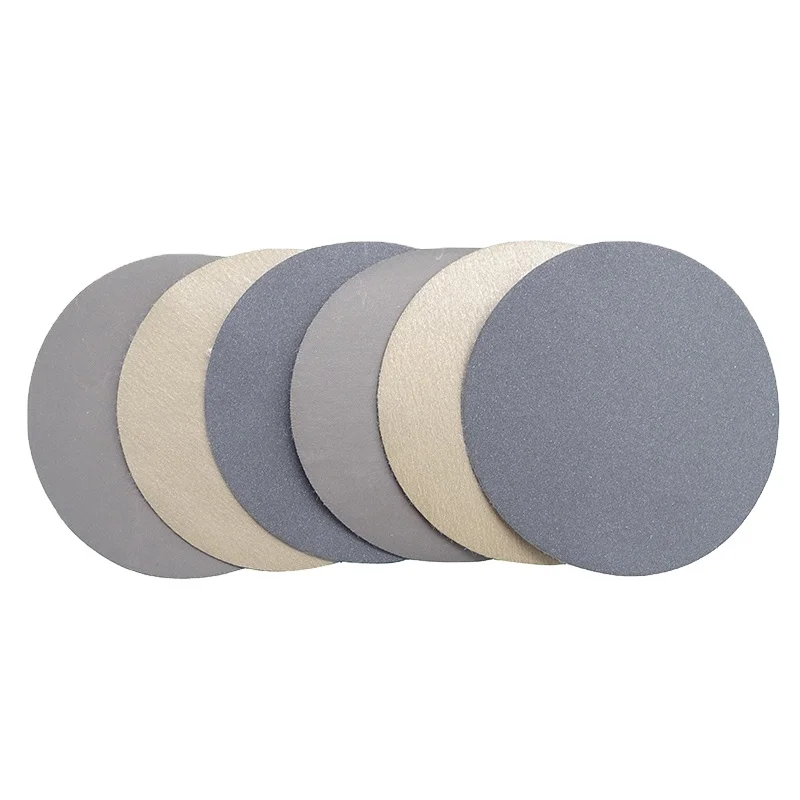Wholesale High Quality Silicon Carbide 5inch 125mm 0hole Waterproof Abrasive Grit Sanding Disc