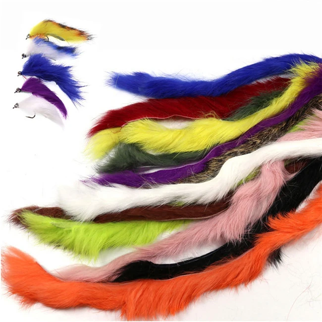high quality real rex rabbit fur strips