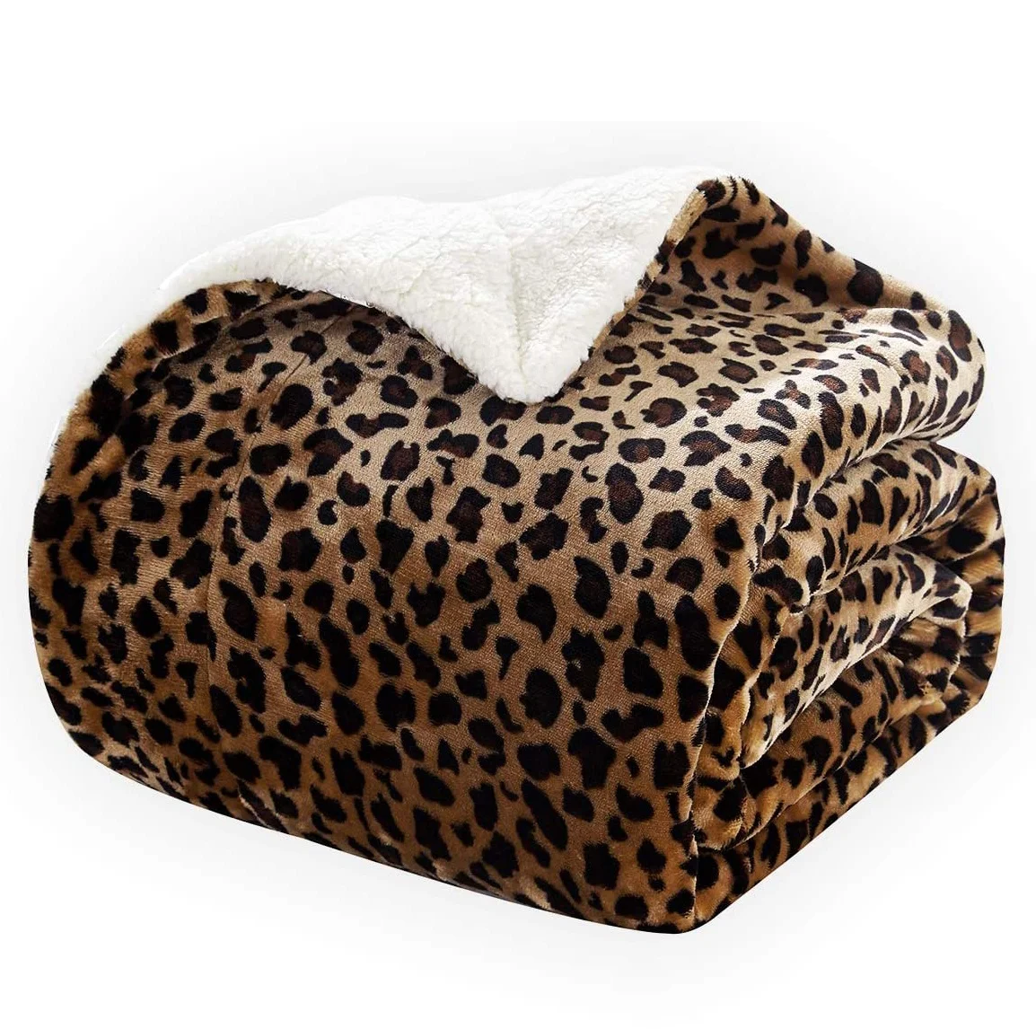 Super Soft Fuzzy Flannel Fleece Sherpa Blanket Thick Warm bed Blanket for Winter Reversible Plush fleece  Blanket