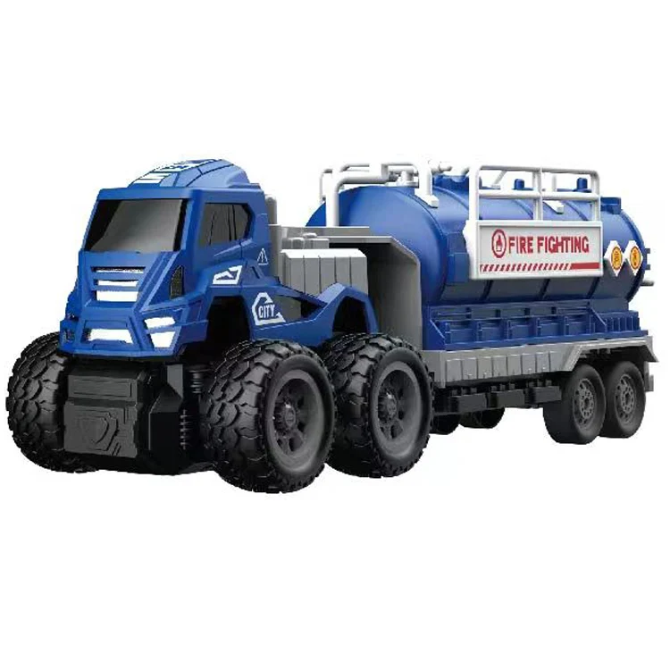 Лидер продаж четырехколесный привод инерционная машинка из сплава игрушечный масляный танк грузовик игрушка отлитый под давлением металлический автомобиль
