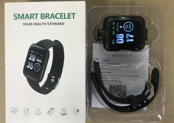 2019 г., дешевый смарт-браслет 116 Plus, пульсометр, артериальное давление, IP67, Смарт-часы