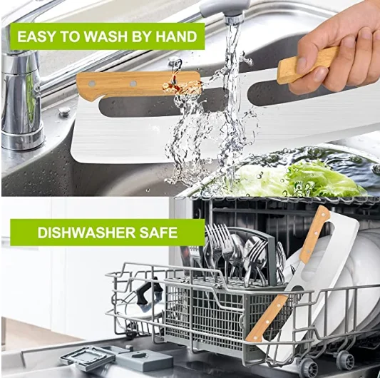 High Quality Pizza Cutter Rocker Stainless Steel Pizza Cutter Slicer Knife with Protective Cover