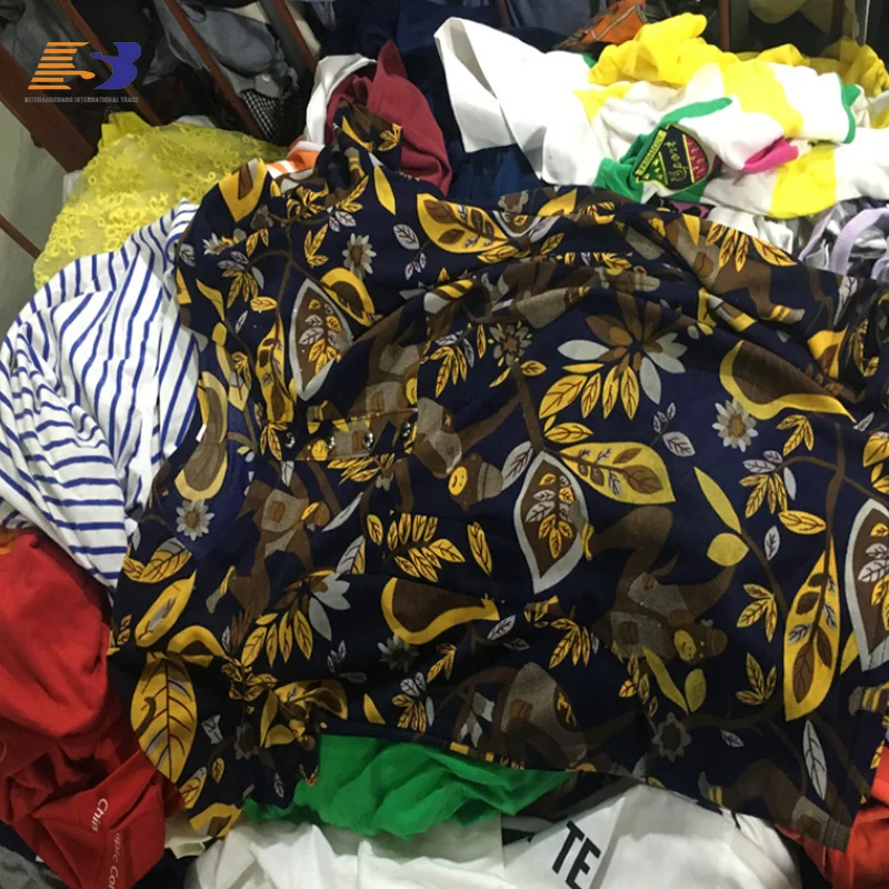 Factory Wholesale Mixed CheapSummer Used Clothes 50kg Bale Second Hand Clothes Supplier
