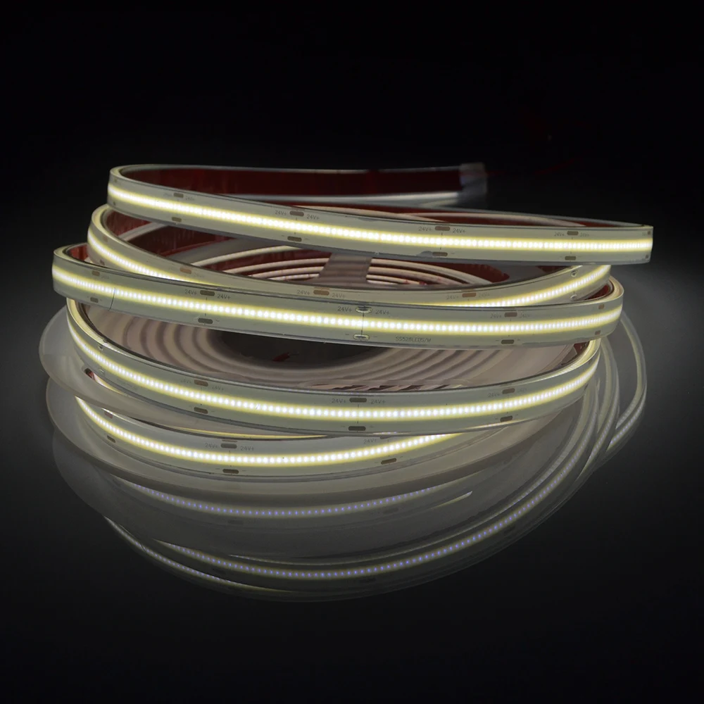Гибкая светодиодная лента высокой плотности 5 м 24 В 4000K IP68 320 384 528 светодиодов