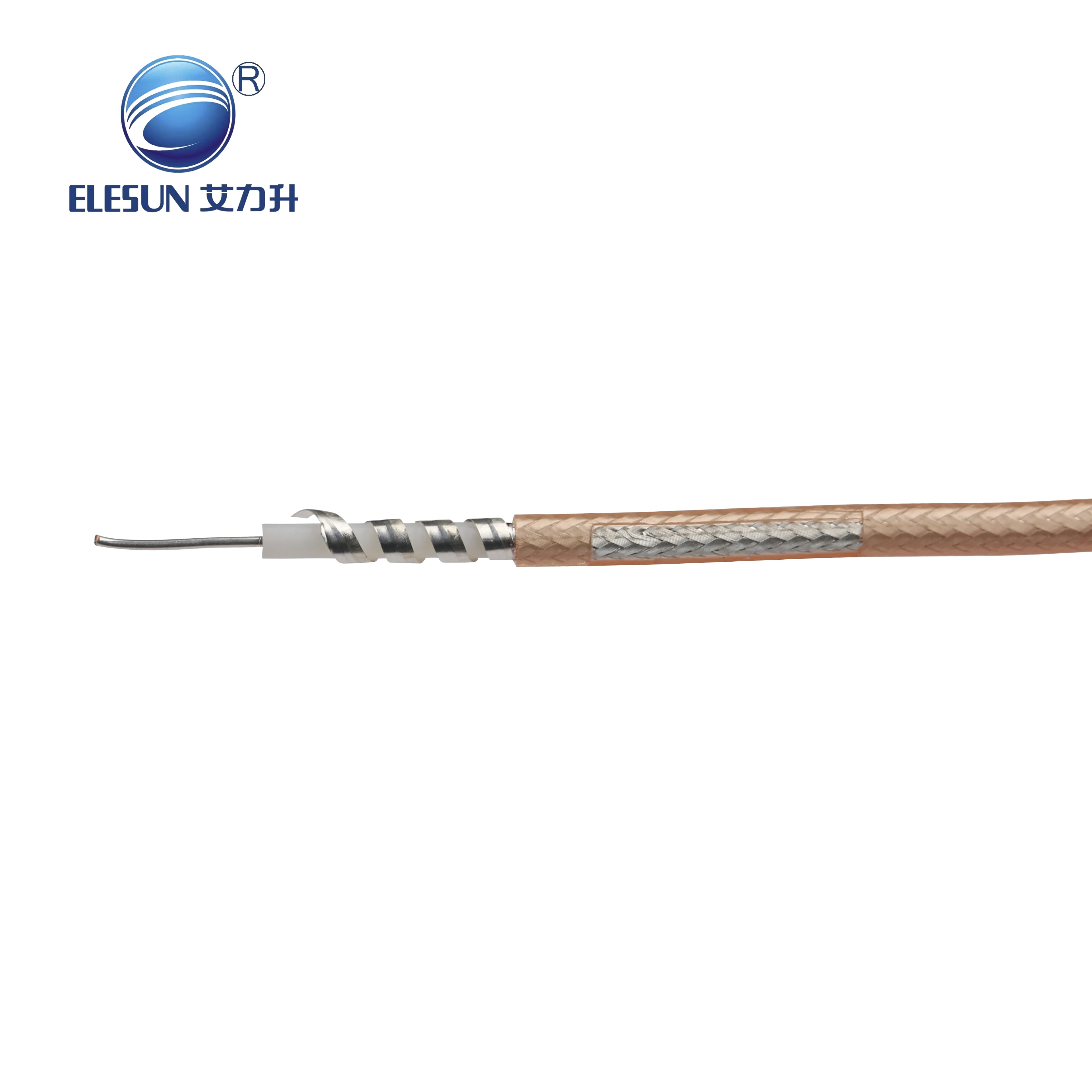 Manufacture RG179 50ohm RF Coaxial Cable Assembly with MCX R/A Plug to SMA or MCX R/A Plug Connector