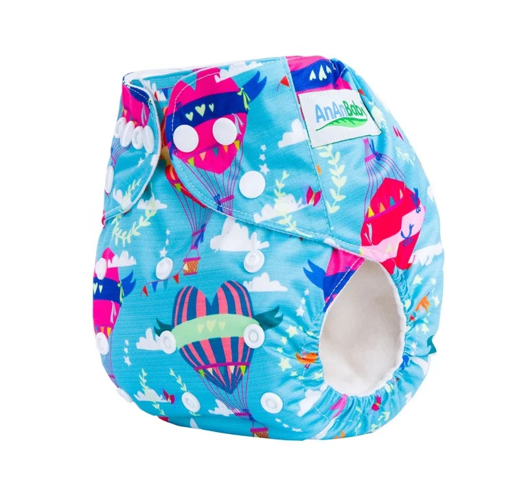 
Amazon Hot Sales Cotton Cloth Nappy Custom Bamboo Fiber Baby Diaper Cloth Nappies for Baby 