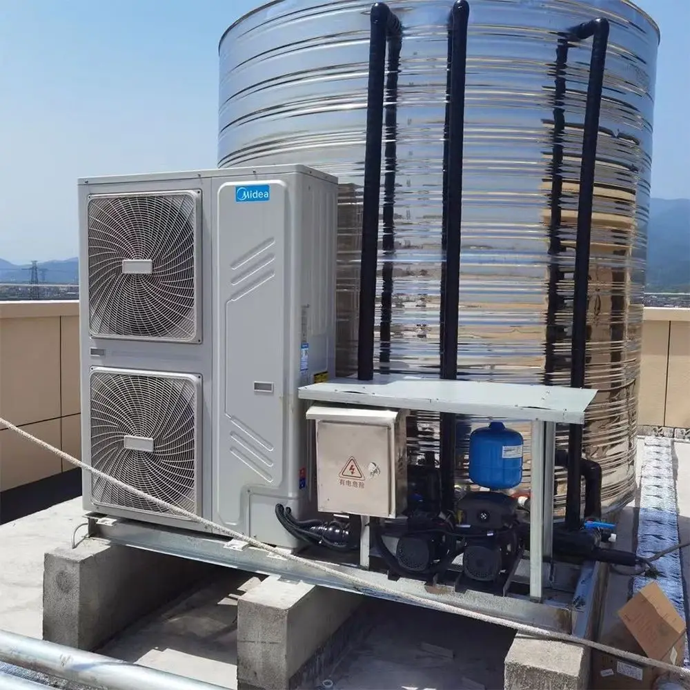 Midea circulating water heater is suitable for 24-hour water supply system such as hotel hospital sauna club resort center