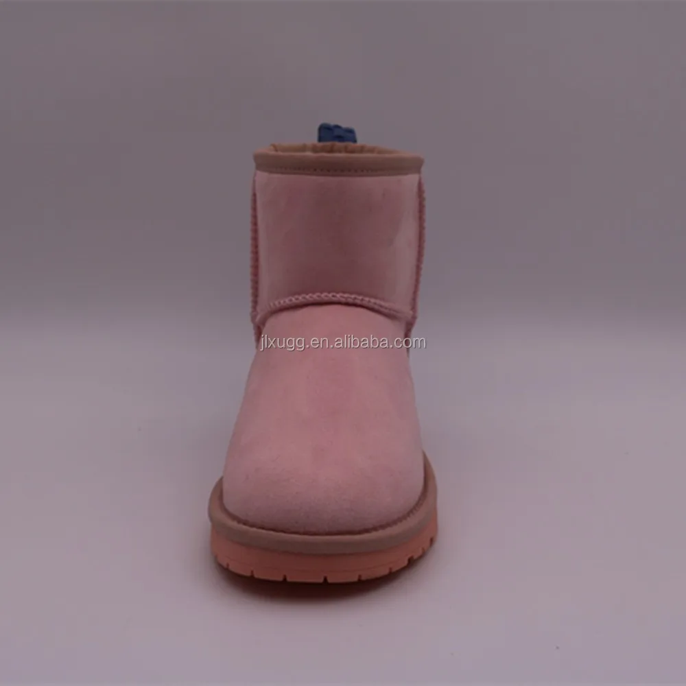 pink mini classic boots