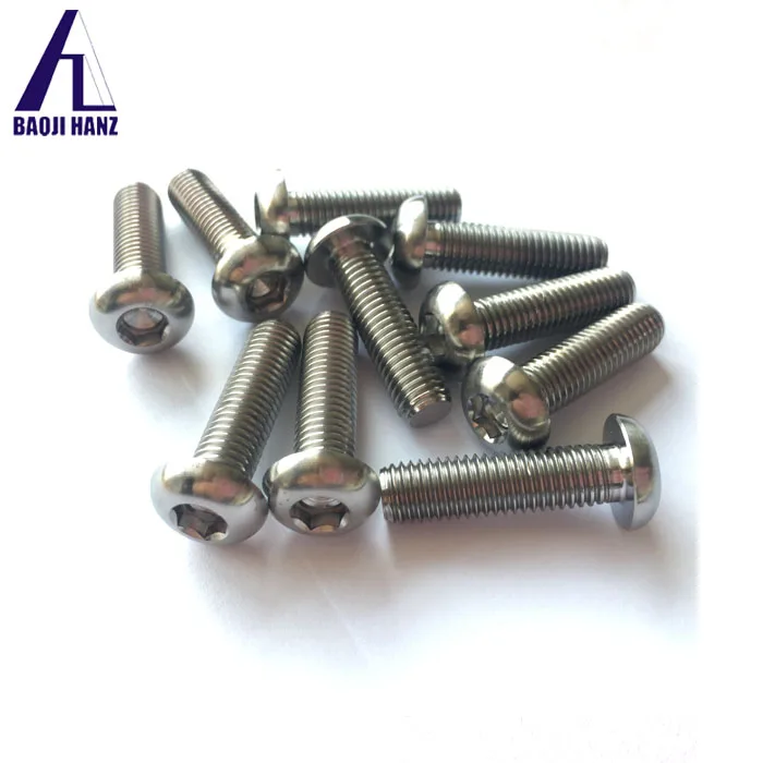Лидер продаж титановый болт ISO 7380/ASME B18.3 Gr5 m8x1.25