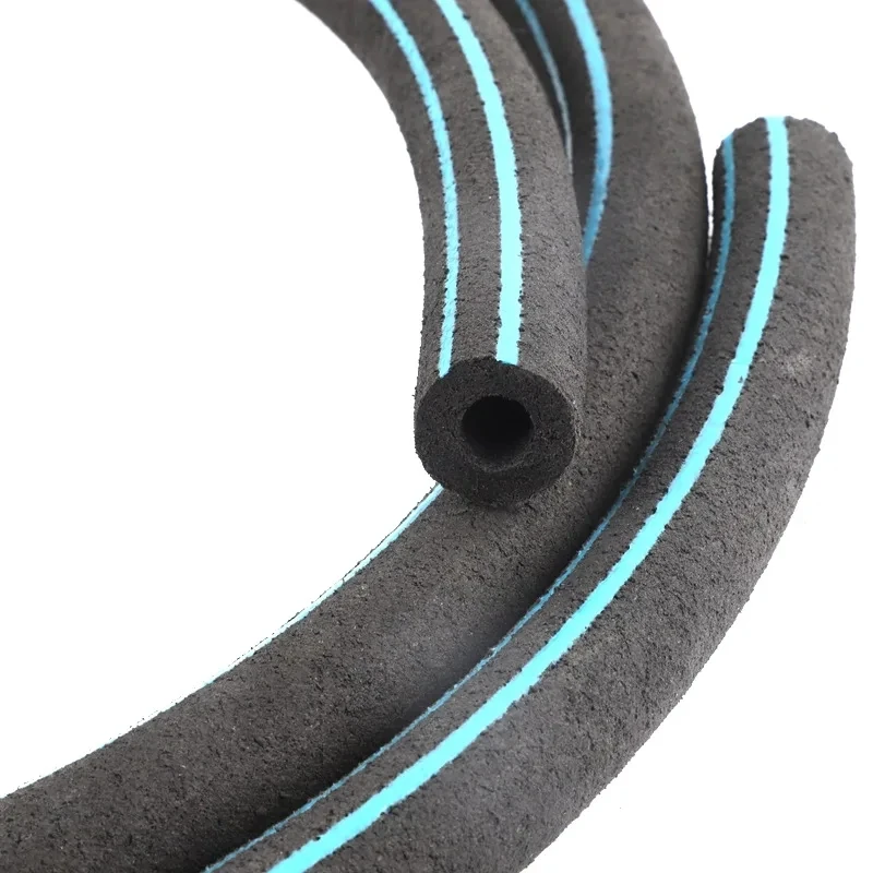 5m Nanometer Air Pump Hose Aquaculture Aquarium Fish Lake Pond Increase Oxygen Aeration Tube Hose Black PE Plastic Flexible