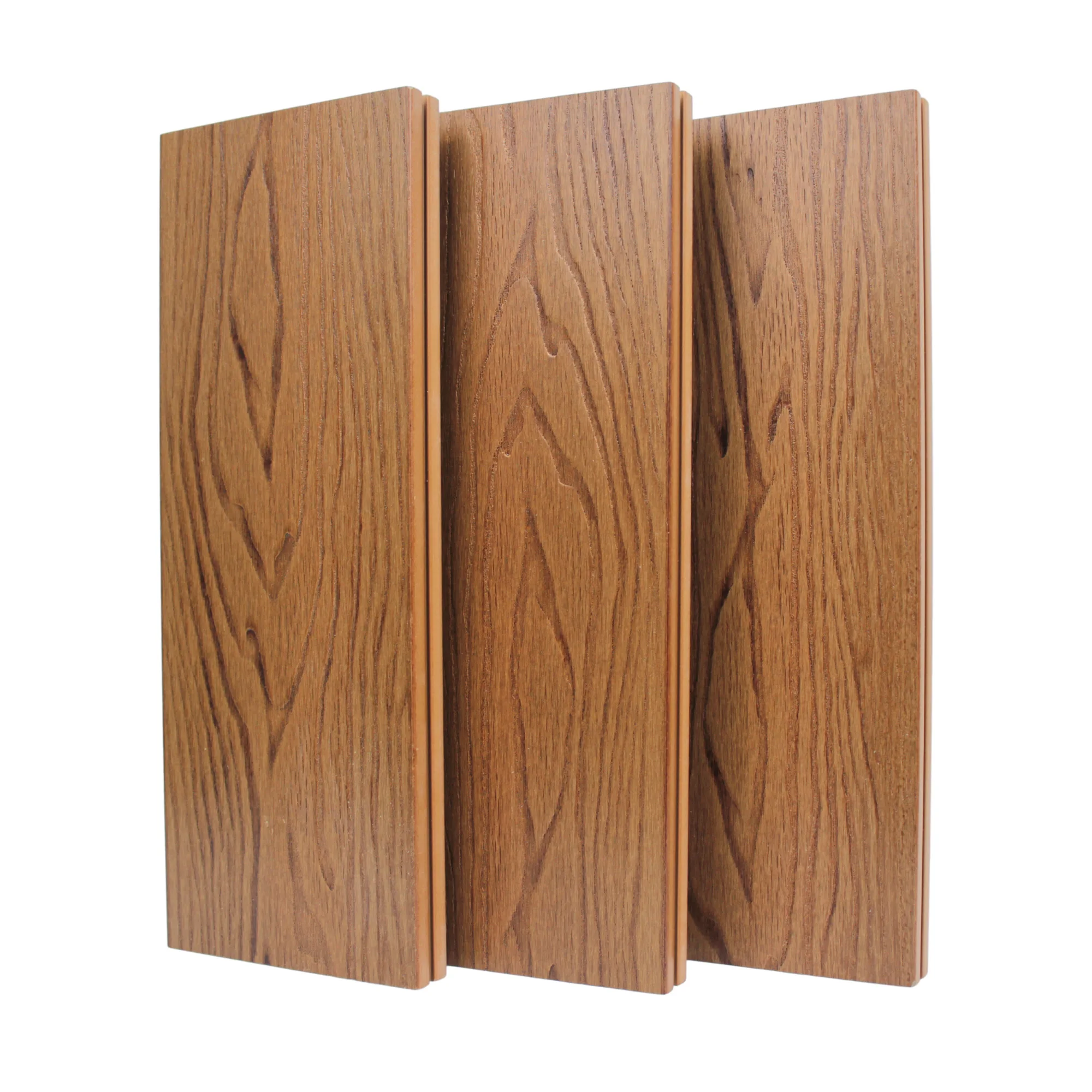 Garden landscaping board easy install low price wood plastic composite decking