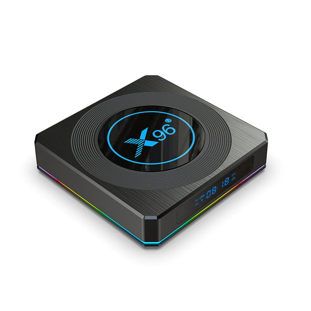 Factory Price X96X4 Android 11.0 TV Box Quad Core S905x4 RAM 4GB ROM 64G Dual WiFi HD 8K Best Android 11 IPTV Box