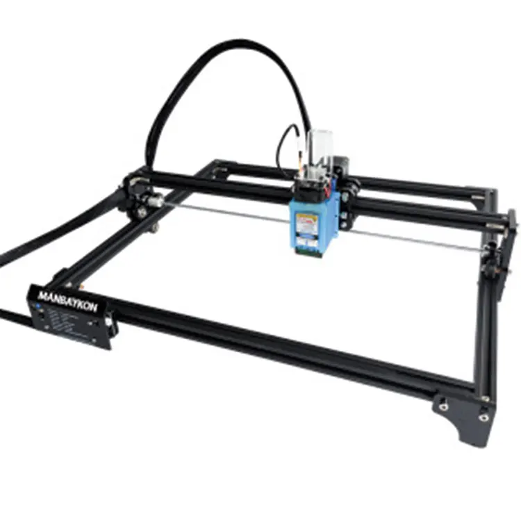 manbaykon Laser Master 2 engraving machine 32 bit DIY metal cutting 3D printer with safety protection